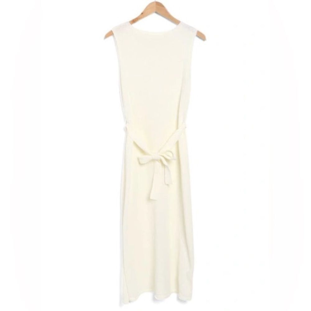 Stitchdrop Nwt Nantucket Sleeveless Knit Sweater Dress Optic White Size Xl